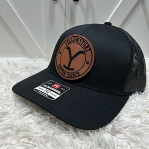 Yellowstone laser engraved Richardson 112 trucker Hat.